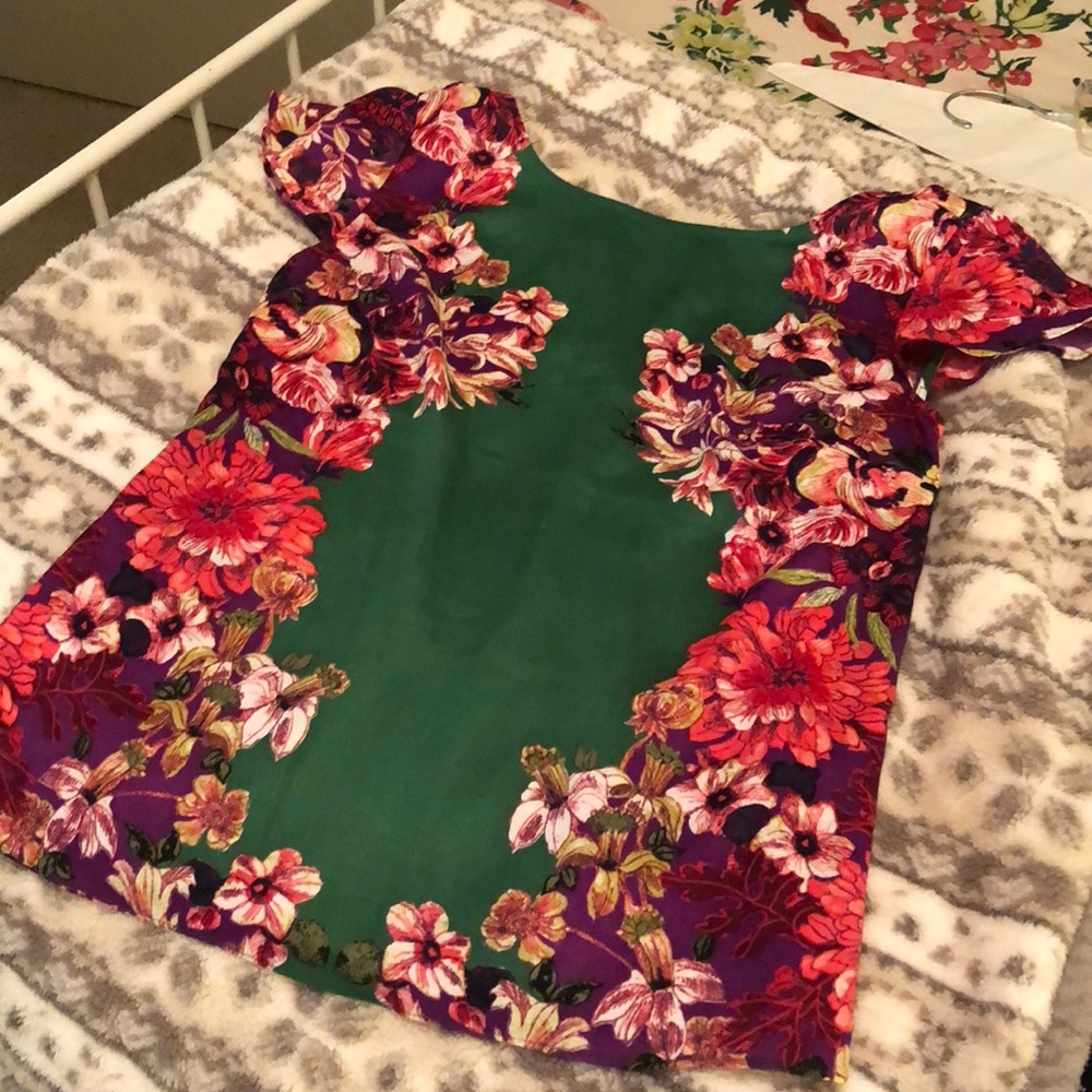 Ann Taylor Floral Blouse